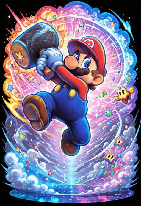 Mario & Luigi: Dream Team - Game Style [Illustrious] - SeaArt AI Model