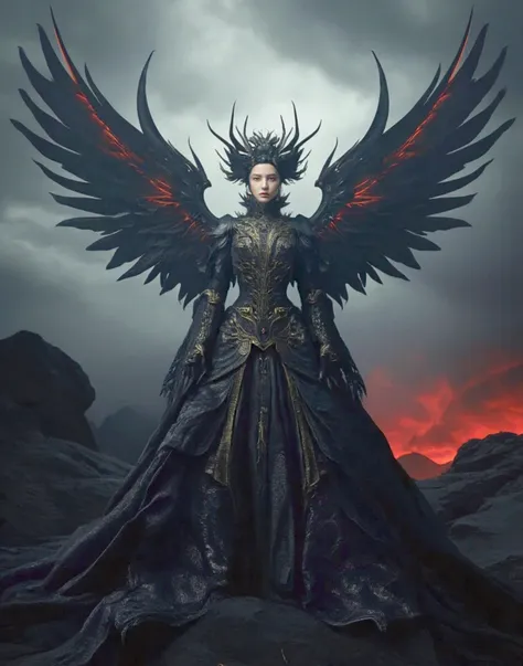Black clothes and black wings v1