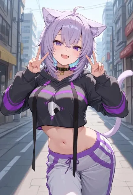 Nekomata Okayu - IXL [3 outfits] a
