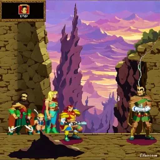 Dungeons & Dragons Arcade game style v1.0