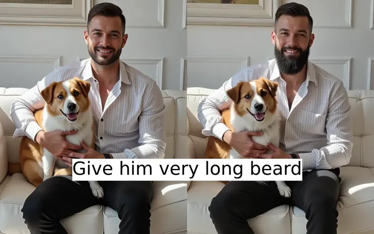 With this Ai App you can make changes like changing clothes, hair and more to your images using the latest ICEdit technology.<br>The Image will also be automatically repaired using Flux Redux.