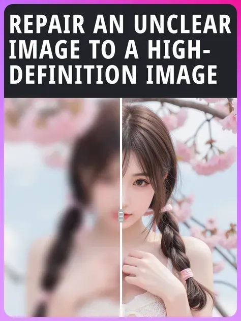 【TOP1】Make all style blurred portraits with clear.