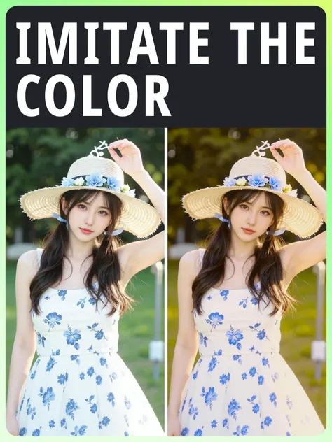 【トップ1】指定された画像の色を模倣する.