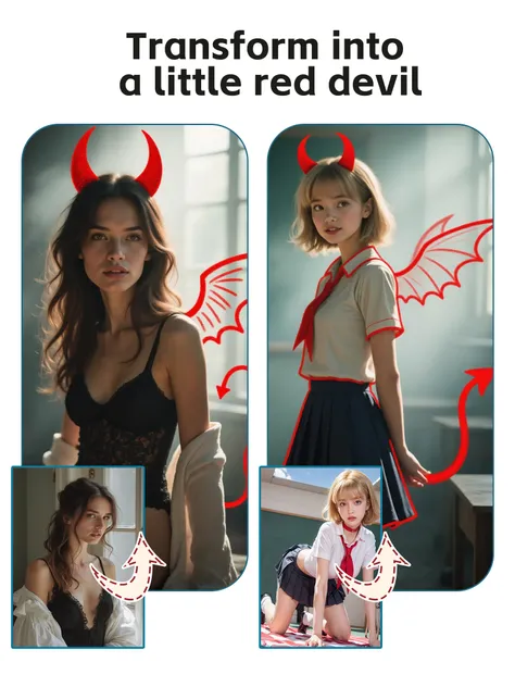 Become a little red devil