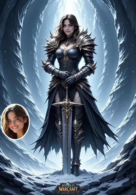 Guerriero della Piastra (Mondo di Warcraft stile)