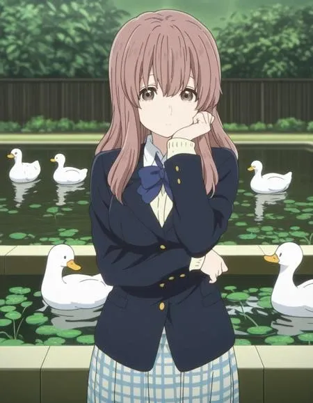 Shouko "Shou-chan" Nishimiya (西宮 硝子) - A Silent Voice (Koe no Katachi) (聲の形) Illust