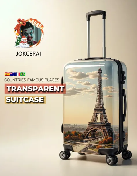 Countries  Suitcase 🇪🇸 🇦🇺 🇫🇷 🇧🇷