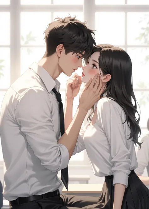 Couple Pose _ Hugging Kiss