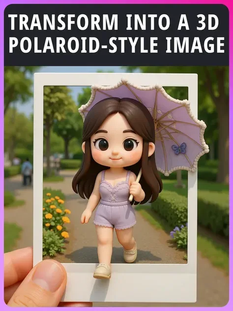 【TOP1】Trasforma in un avatar in stile fotocamera istantanea 3D 