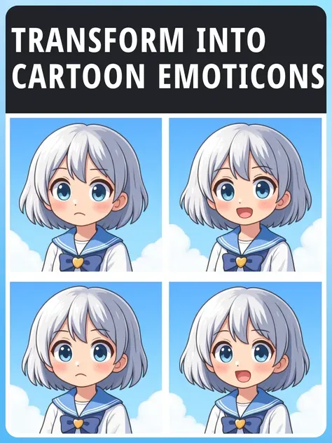 【ÜST1】Karikatür ifadesine dönüştür