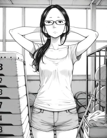Sachi Nanjou (南条 幸) - Goodnight Punpun (おやすみプンプン) Illust