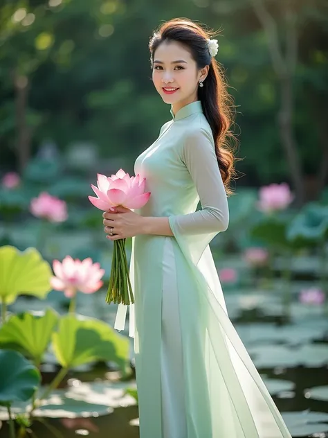 Flux.Concept NguyenAI - Em và hoa sen 02 1.0