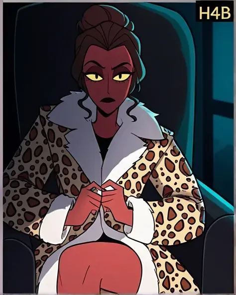 地狱卡通发光风格