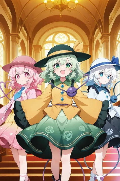 Koishi Komeiji (Touhou Project) & Koishi (Spontaneous White Beauty) V2