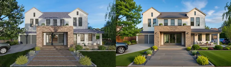 Make your existing Rendering image with better detail and more natural 