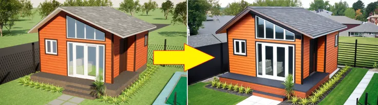 Make your existing Rendering image with better detail and more natural 
