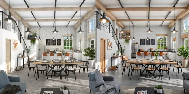 Make your existing Rendering image with better detail and more natural 