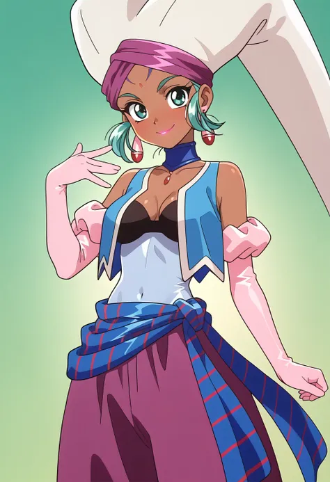 Female Jinn - Aladdin clothes (女ジン - アラジン服) / Gokudo the Adventurer (ゴクドーくん漫遊記) v1.0