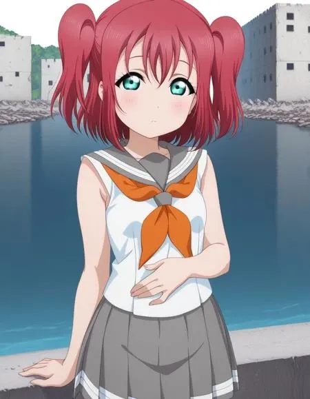 Ruby Kurosawa (黒澤 ルビィ) - Love Live! Sunshine!! (ラブライブ！サンシャイン!!) Illust