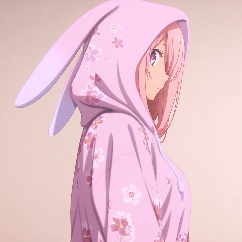 rabbit ears hoodie