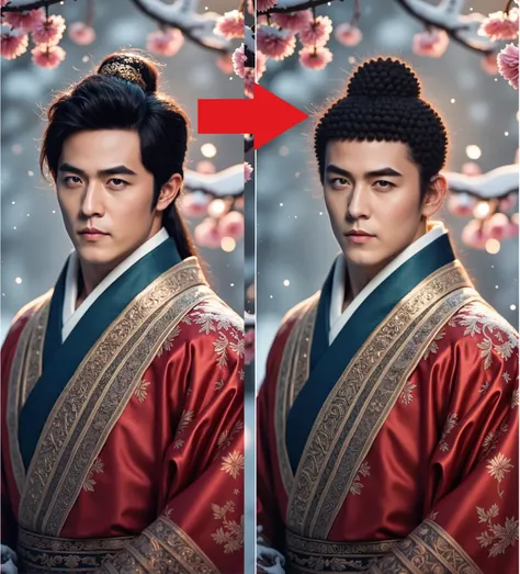 Buddha's Hair Style