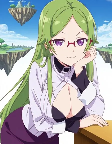 Mineru Wachi (和知 みねる) - Mother of the Goddess' Dormitory (Megami-ryou no Ryoubo-kun.) (女神寮の寮母くん) - C anime