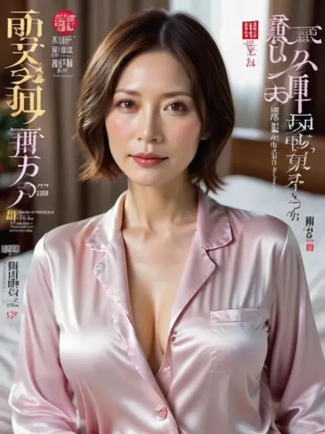 An Asian mature woman