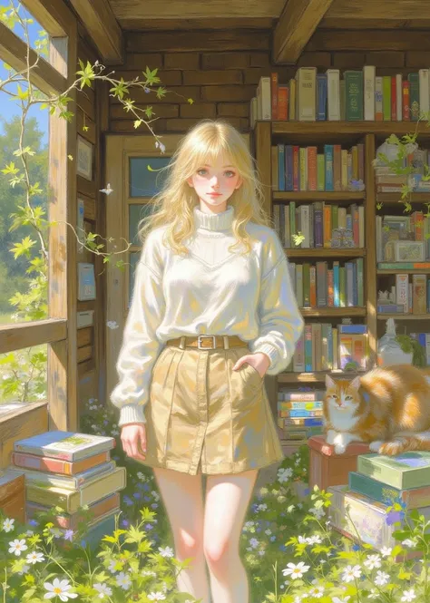 在阳光房里与猫咪一起治愈时光