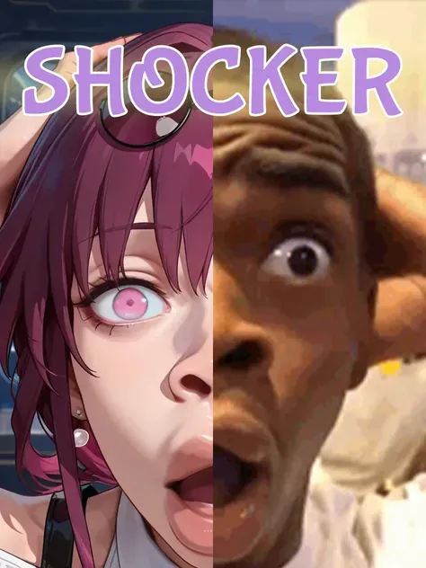 Reacción Cualquier cosa! Meme de choque!