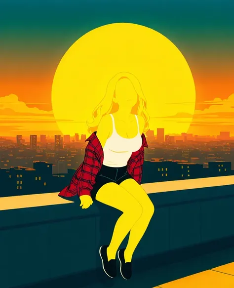 Silhouette de couleur