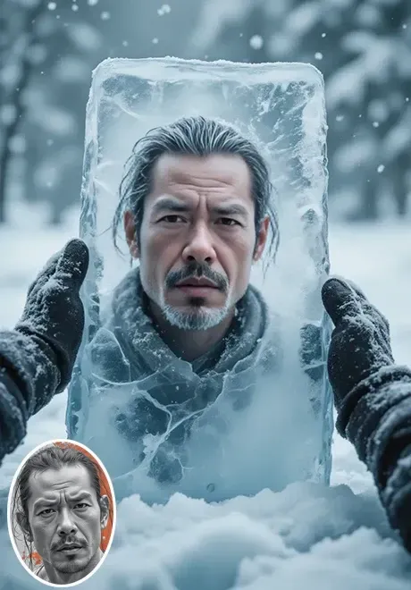 Wajah Beku: Potret yang Mencair di Tangan