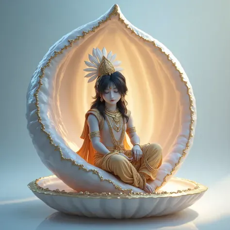 Concha divina - Deusa indiana