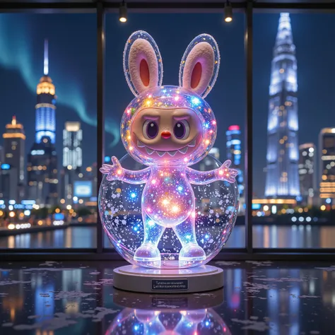 Upload background image，Let the labubu sculpture appear where you want it to appear