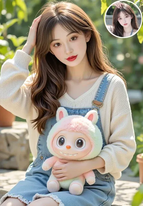 Upload a clear photo of the person and click 'Create.


<br>This app does a fairly good job at accurately recreating elements like hairstyles, clothing, and backgrounds.