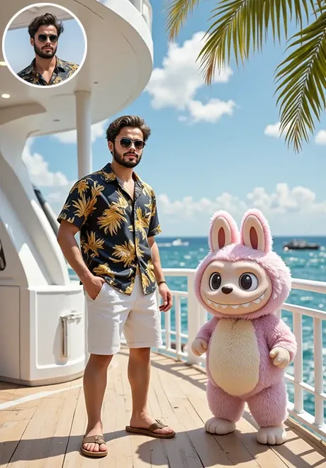 Upload a clear photo of the person and click 'Create.


<br>This app does a fairly good job at accurately recreating elements like hairstyles, clothing, and backgrounds.