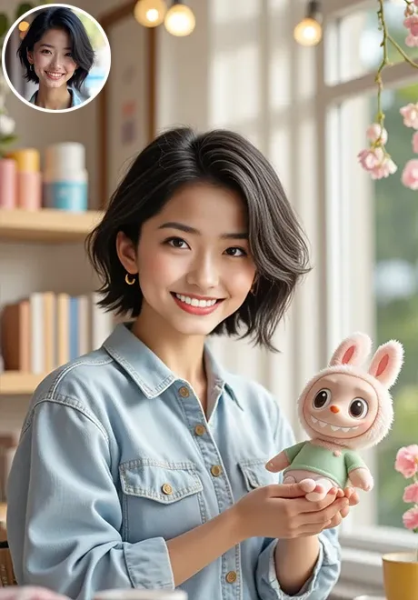 Upload a clear photo of the person and click 'Create.


<br>This app does a fairly good job at accurately recreating elements like hairstyles, clothing, and backgrounds.