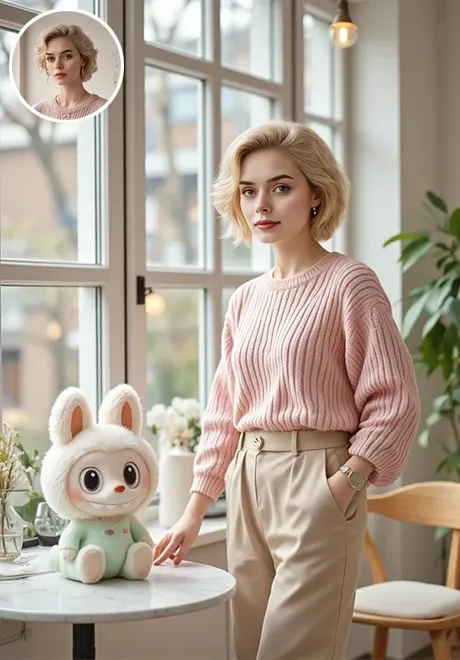 Upload a clear photo of the person and click 'Create.


<br>This app does a fairly good job at accurately recreating elements like hairstyles, clothing, and backgrounds.