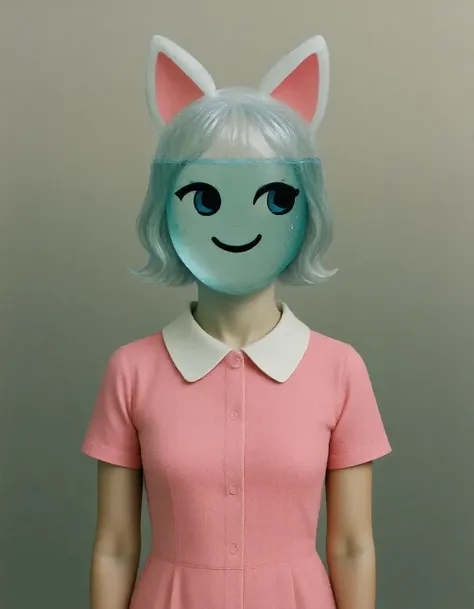 Upload a photo ，Convert the head into a plastic bag shaped for holding water