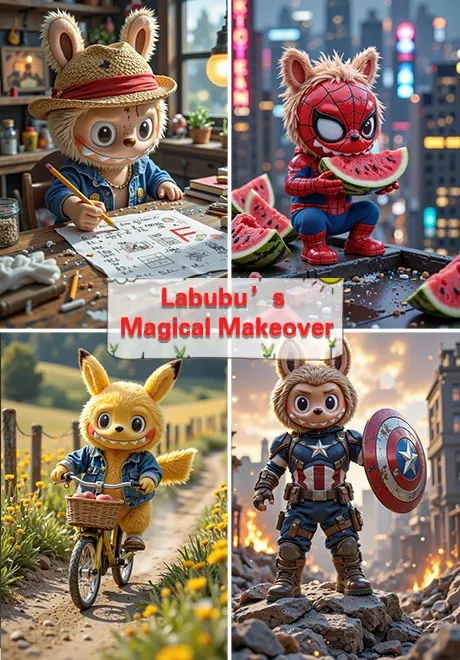 拉布布的神奇變身