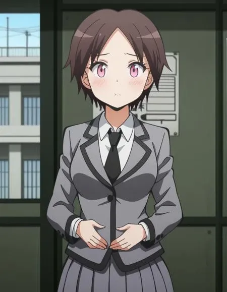 Hinata Okano (岡野 ひなた) - ssination Classroom (Ansatsu Kyoushitsu) (暗殺教室) Illust