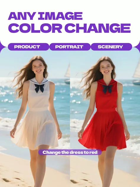 Color change of any image