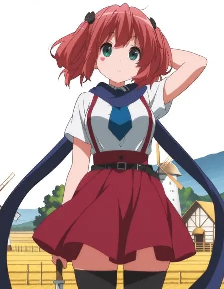 Satone "Sophia Ring SP Saturn VII" Shichimiya (七宮 智音) - Love, Chunibyo & Other Delusions! (Chuunibyo Illust