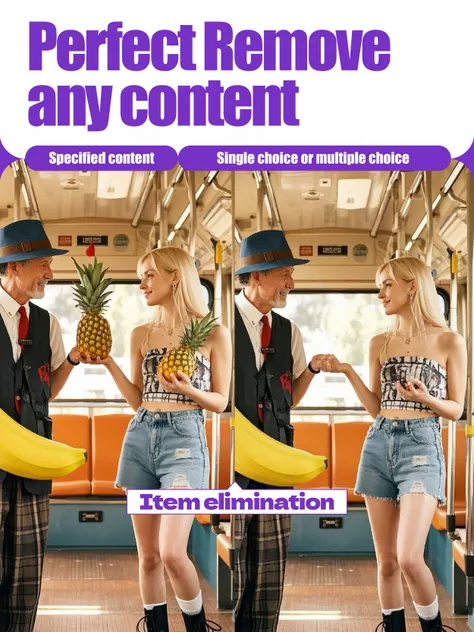 Remove any content