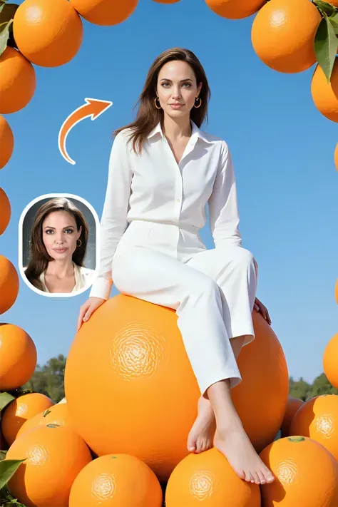 Retrato de ensueño & escena de foto de fruta🍊