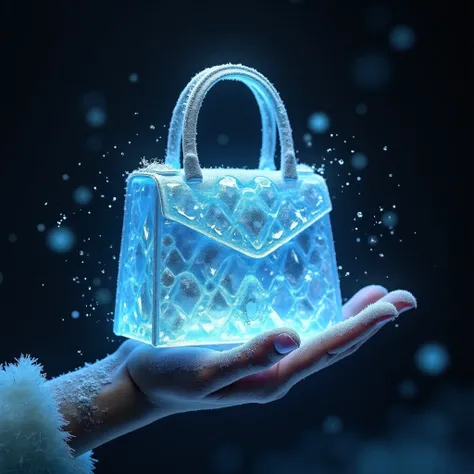 Buz ipek ışık efekti