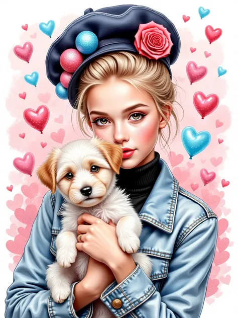 Digital Illustration Realistic Portrait