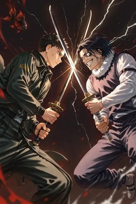 (IL Pose) Sword Clash (Sword Fight Crossed Swords)_rel_260420