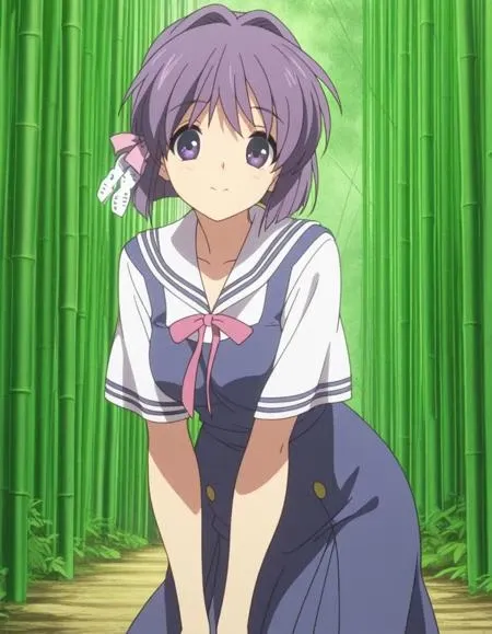 Ryou Fujibayashi (藤林 椋) - Clannad Illust