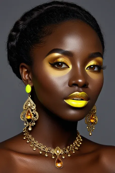Blend of Black & Yellow Flux.1D