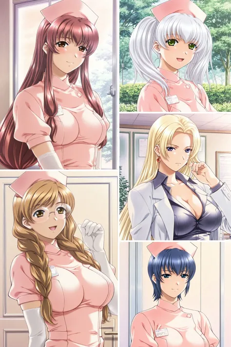 Night Shift Nurses 2/2，5 in 1 风间爱/Mana Kazama- Artist Style